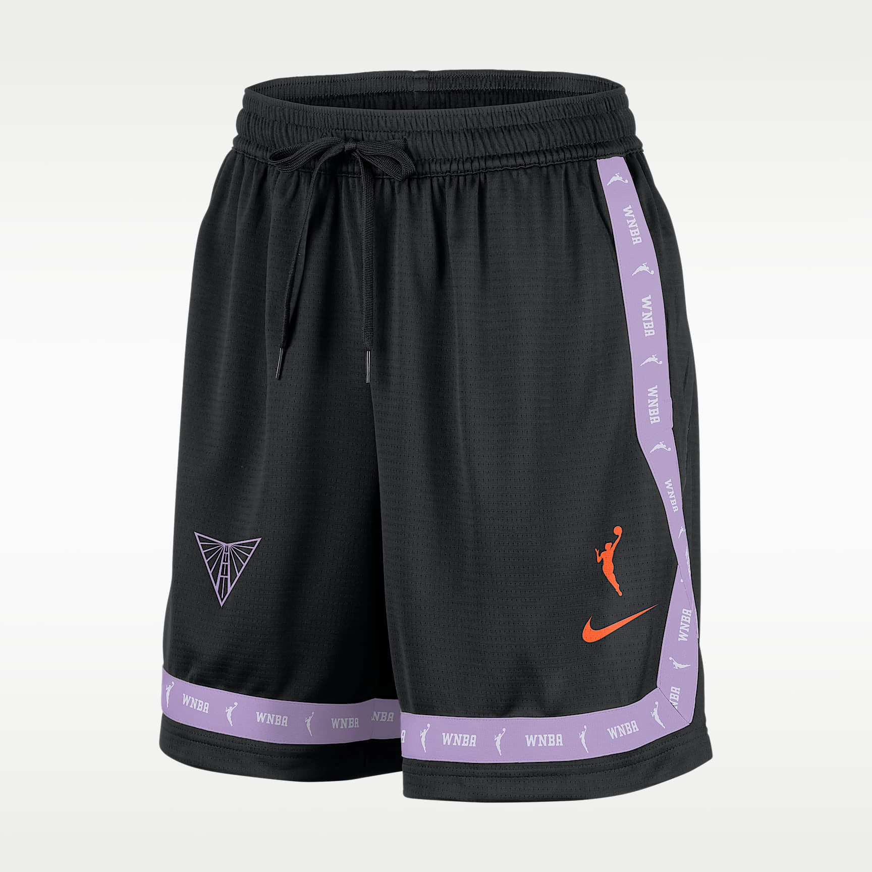 always court shorts black/purple 希少 Golden State Valkyries Women's Nike Crossover WNBA Shorts. Nike.com